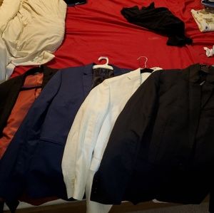 4 men's blazers